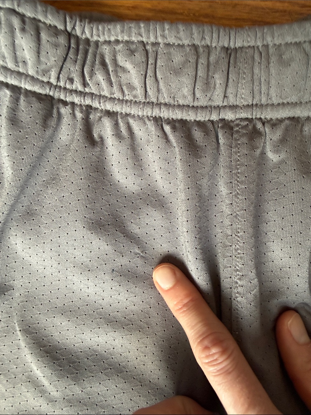 Bundle of THREE Nike Men’s Shorts (L) - black (2) and gray (1) - Picture 5 of 11